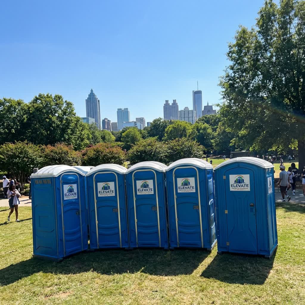 Festival porta potty deployment